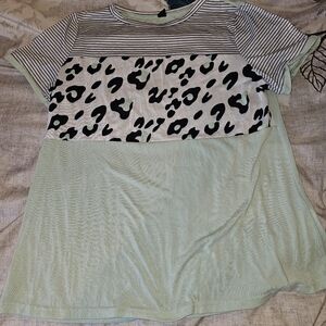 Leopard print tshirt
